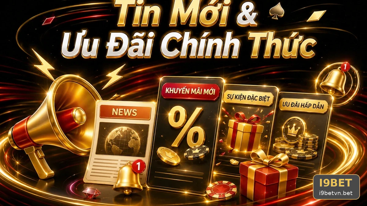 Nhấp Thẻ Tin Mới Đến Khi Nắm Rõ Điều Kiện Nhận Thưởng I9BET