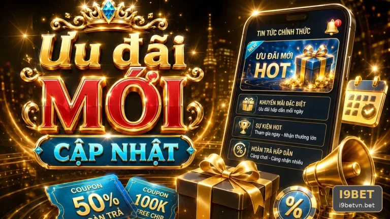 Đọc thẻ tin mới và ưu đãi trên I9BET sao cho đúng trọng tâm?